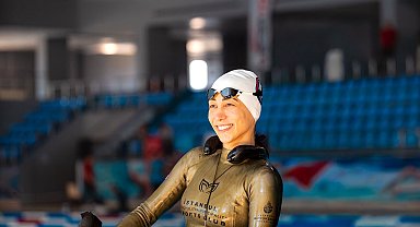 Fatma Uruk, Serbest Dalış Havuz Büyükler Türkiye Şampiyonası ile sahalara döndü