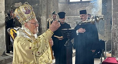Fener Rum Patriği Bartholomeos, Nevşehir'de ayin yönetti