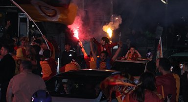 Galatasaray'ın şampiyonluğu Antalya'da coşkuyla kutlandı