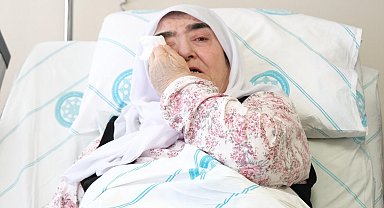 Göğsünden ameliyatla 7 kilo 750 gram kitle çıkarıldı
