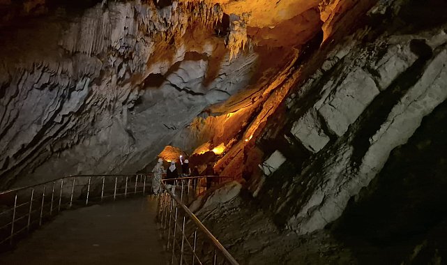 Gökgöl Mağarası, bayram tatilinde 6 bin 225 ziyaretçi ağırladı