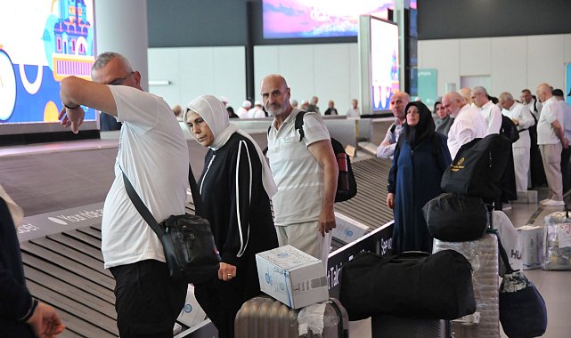 Hacılar kutsal topraklardan yurda dönmeye başladı