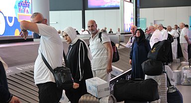 Hacılar kutsal topraklardan yurda dönmeye başladı