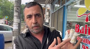 Hafif ticari aracın anne ve çocuğunu altına alıp, sürüklediği kaza kamerada