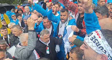 HAK-İŞ Genel Başkanı Mahmut Arslan'ın alıkonulmasına tepki