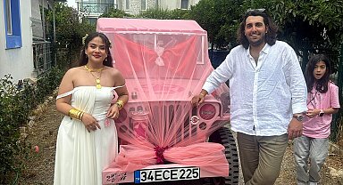 Hurda cipi babası yenileyip pembeye boyadı, nişanlısına çeyiz hediyesi yaptı