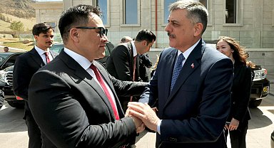 İçişleri Bakanı Çiftçi, Moğolistan Başbakan Yardımcısı Nomtoibayar ile görüştü