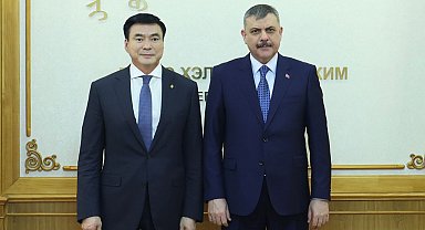 İçişleri Bakanı Mustafa Çiftçi, Moğolistan İçişleri ve Adalet Bakanı Sainbuyan Amarsaikhan ile görüştü
