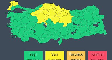 İçişleri Bakanlığı'ndan 'sağanak' uyarısı
