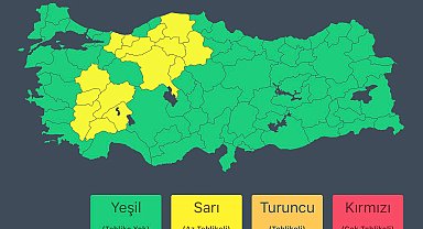 İçişleri Bakanlığı'ndan 'sağanak' uyarısı