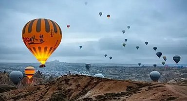 Kapadokya'da bayram tatilinde konaklama tesislerinin doluluk oranı yüzde 80'e ulaştı