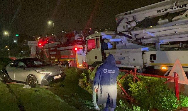 Kayseri'de kamyon ile otomobil çarpıştı: 1 yaralı