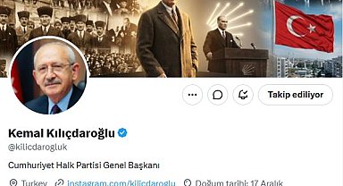 Kılıçdaroğlu, sanal medyadaki unvanını güncelledi