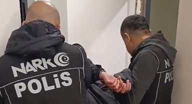 Kırmızı bültenle aranan yabancı uyruklu uyuşturucu şüphelisi Mersin'de yakalandı