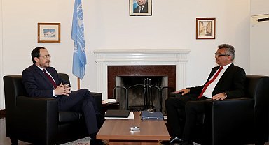 KKTC Cumhurbaşkanı Erhürman ile GKRY lideri Hristodulidis bir araya geldi
