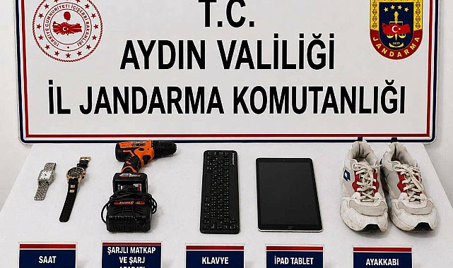 Komşusunun evini soyan şüpheli yakalandı