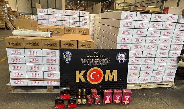 Konya'da 20 milyon TL'lık cinsel içerikli ürün ele geçirildi; 1 gözaltı