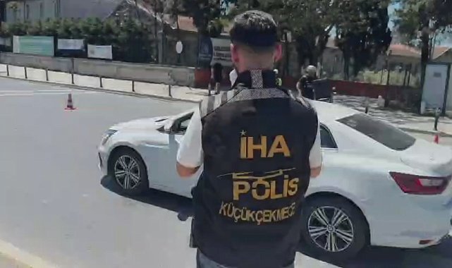 Kurban Bayramı'nda Küçükçekmece'de dron destekli denetim