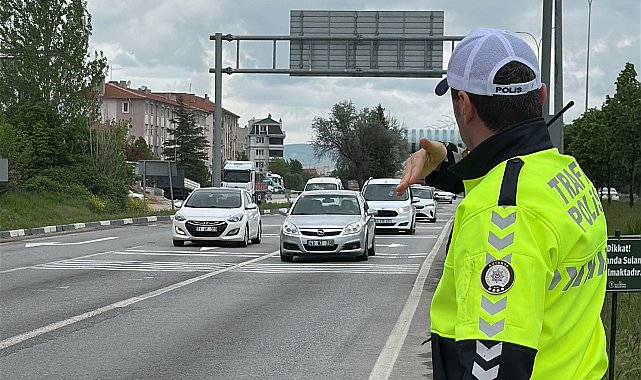 Kütahya trafiğinde bayram yoğunluğu
