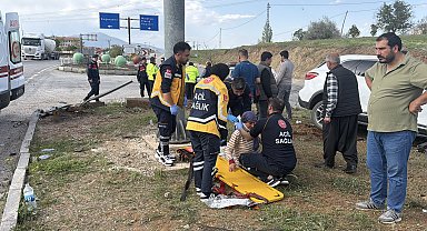 Malatya'da iki otomobil, kavşakta çarpıştı: 3 yaralı