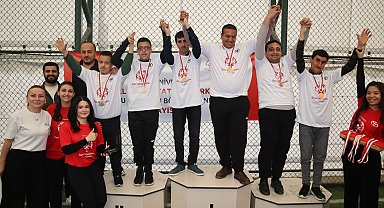 Malatya'da özel sporcular sahada iz bıraktı