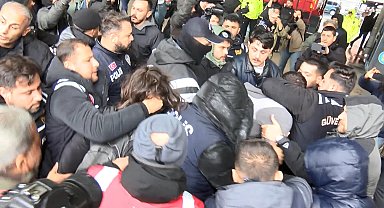 Mecidiyeköy'de izinsiz gösteriye polis müdahale etti; gözaltılar var - 2 Ek görüntü ve fotoğrafla