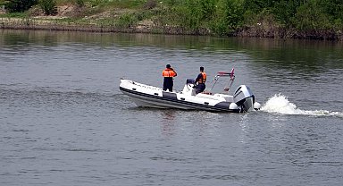 Meriç Nehri'nde 1200 personelle 'sel ve taşkın' tatbikatı