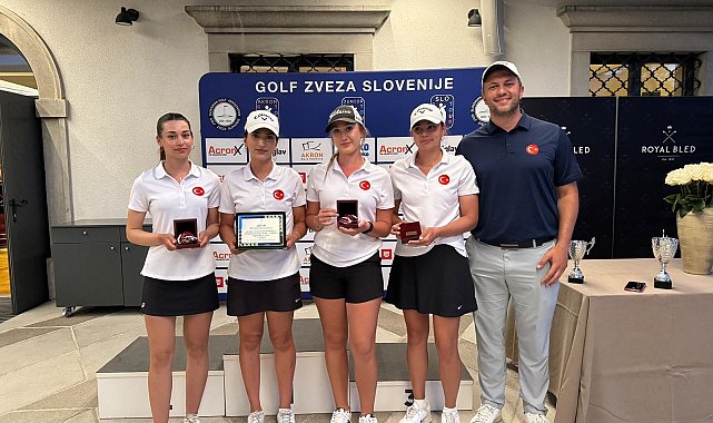Milli golfçülerden Slovenya'da 1 altın, 1 gümüş madalya