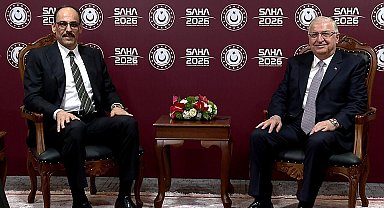 MİT Başkanı Kalın, SAHA 2026'da Bakan Güler'i ziyaret etti