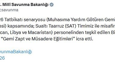 MSB: 'Gemi Zapt ve Müsadere Eğitimleri' icra edildi