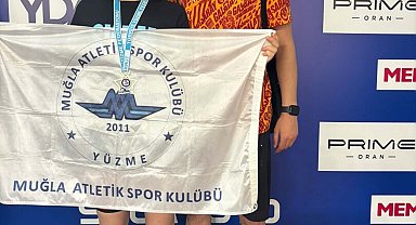 Muğlalı yüzücü Devrim Defne Bilge Türkiye Şampiyonu oldu