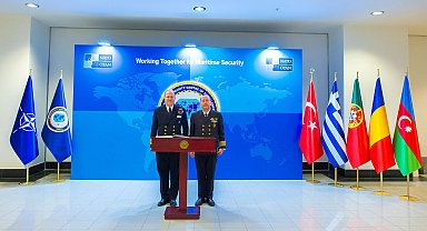 NATO Müttefik Deniz Komutanı Koramiral Pedre, Deniz Güvenliği Mükemmeliyet Merkezini ziyaret etti
