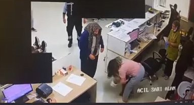 Nefes borusuna şeker kaçan Mina'yı, hemşire Heimlich manevrasıyla kurtardı