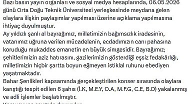ODTÜ Bahar Şenlikleri'ndeki olaylara 6 gözaltı