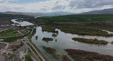 Okul Sporları Rafting Türkiye Şampiyonası öncesinde Murat Nehri'ndeki hazırlıklar tamamlandı