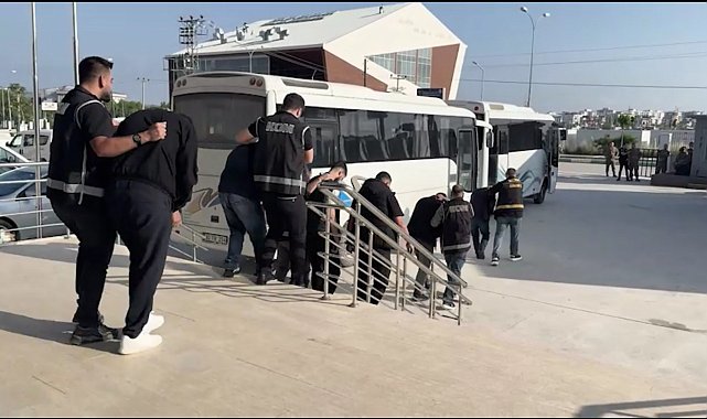 Osmaniye merkezli 4 ilde organize suç örgütlerine operasyon: 52 tutuklama
