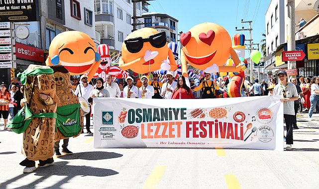 Osmaniye'de 'Lezzet Festivali' renkli görüntülerle başladı