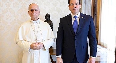 Papa 14'üncü Leo, ABD Dışişleri Bakanı Rubio ile görüştü