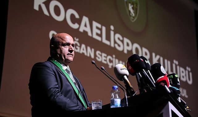 Recep Durul, yeniden Kocaelispor başkanlığına seçildi