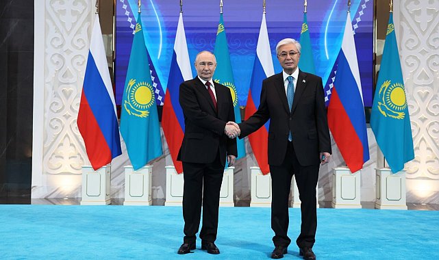 Rusya Devlet Başkanı Putin, Kazakistan'da
