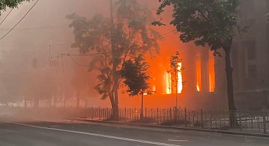 Rusya, Ukrayna'nın başkenti Kiev'i balistik füzelerle hedef aldı - 5 Ek görüntü