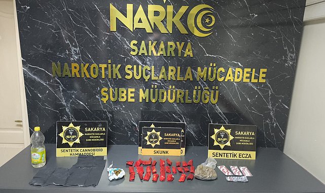 Sakarya'da uyuşturucu operasyonu; 1 tutuklama