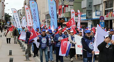 Samsun'da 1 Mayıs kutlandı