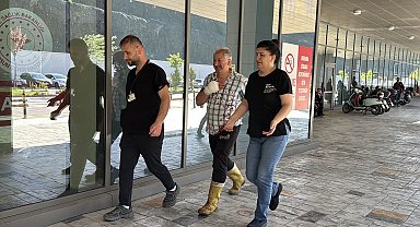 Samsun'da kendilerini yaralayan vatandaşlar, hastanelere koştu