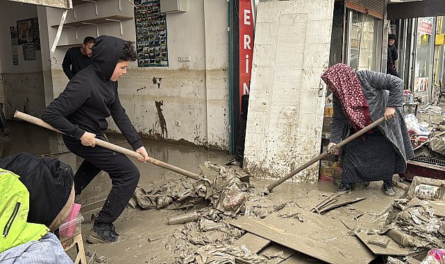 Samsun'da selin neden olduğu hasarının boyutu gün aydınlanınca ortaya çıktı