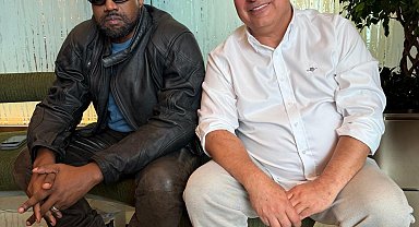 Sanatçı Kanye West İstanbul'a geldi