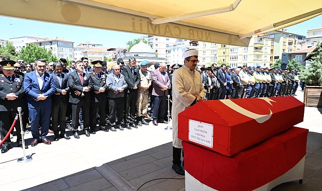 Şehit Astsubay Yusuf Ergün, son yolculuğuna uğurlandı