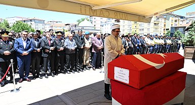 Şehit Astsubay Yusuf Ergün, son yolculuğuna uğurlandı