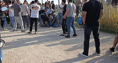 Seyhan Nehri'nde boğulma tehlikesi geçiren Enes'i, su altı polisi kurtardı