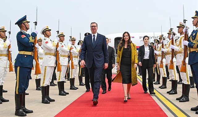 Sırbistan Cumhurbaşkanı Aleksandar Vucic, Çin'de